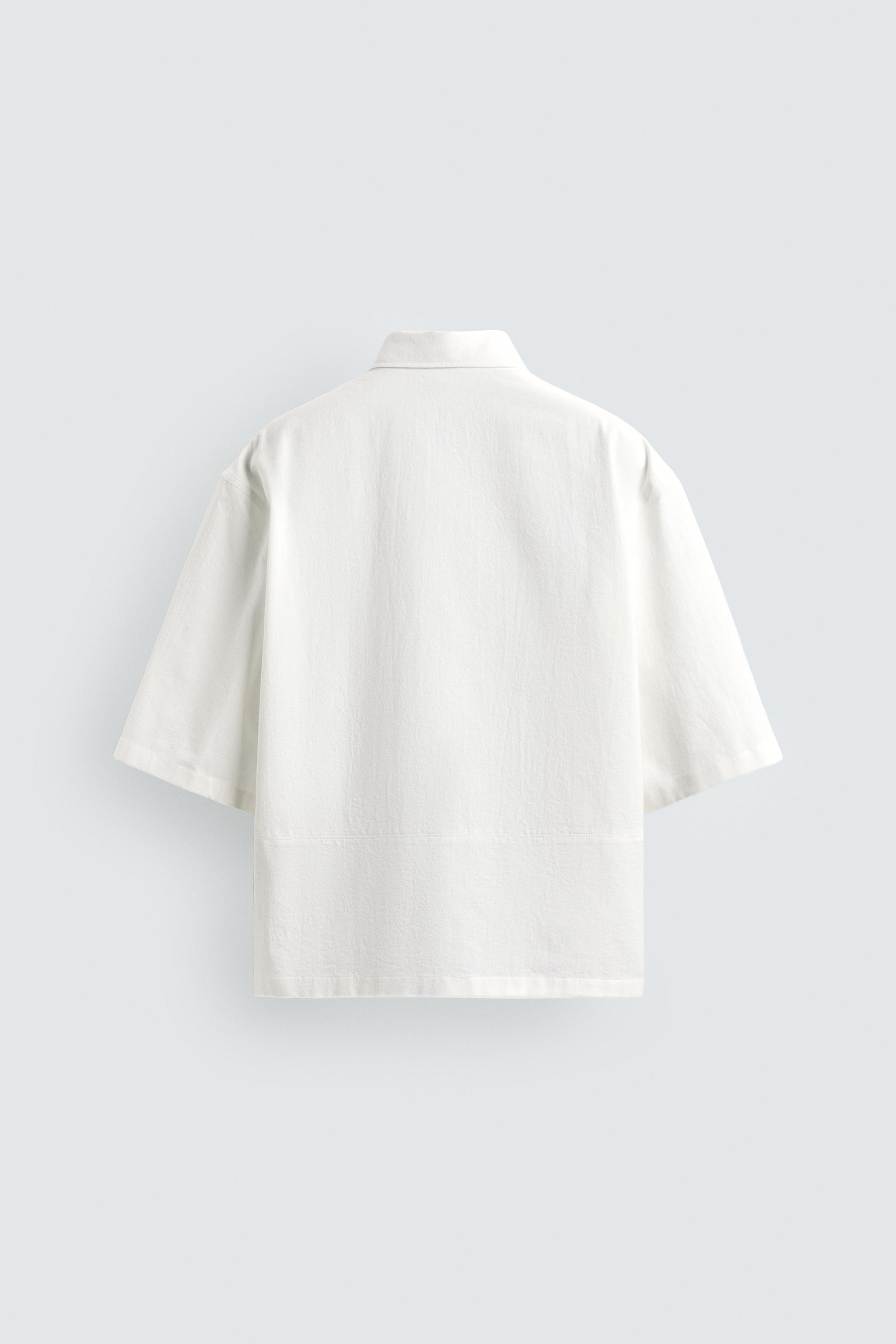 CHEMISE RELAXED FIT EN COTON